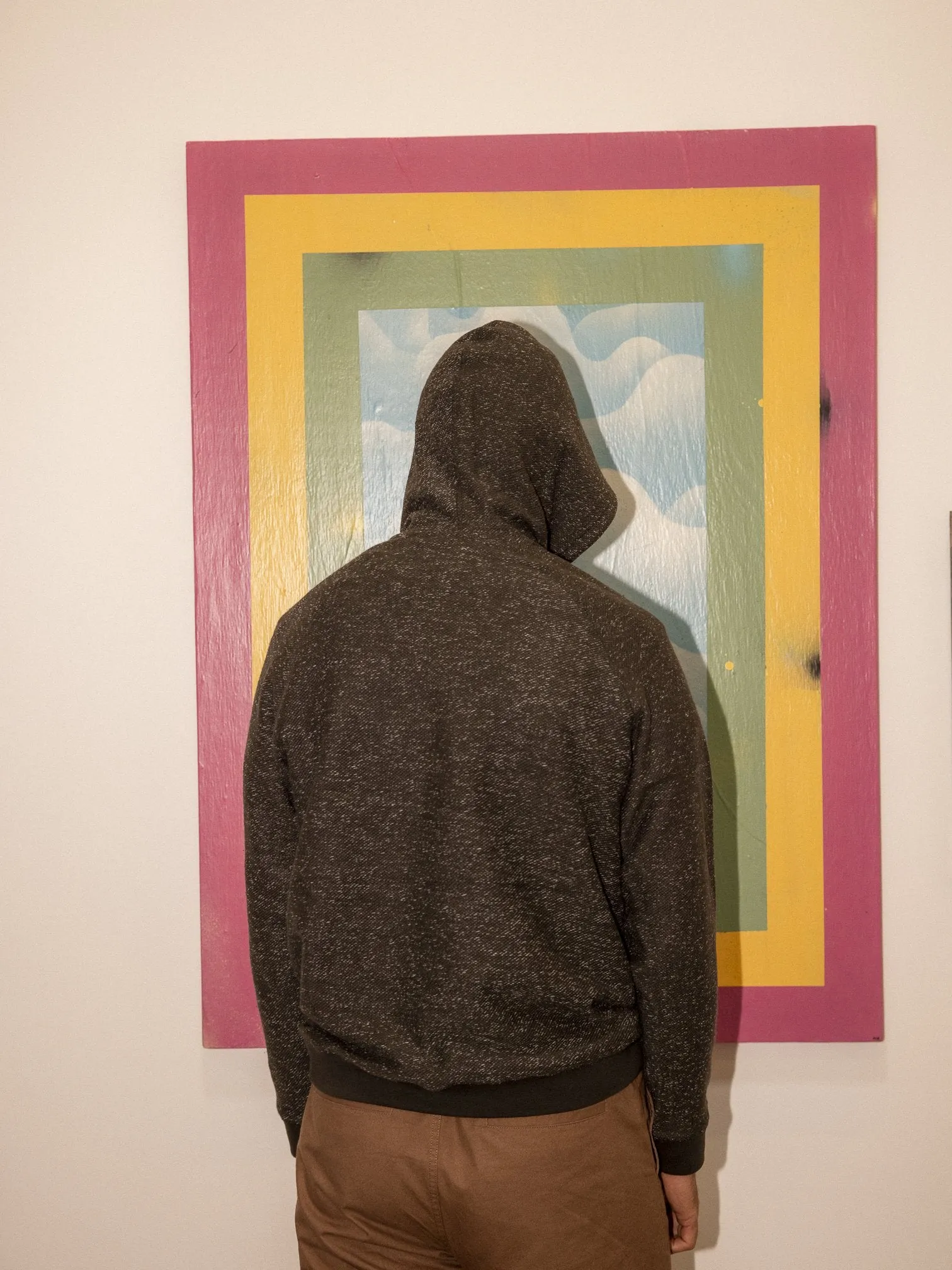 Whale Patch Pullover - Faded Black