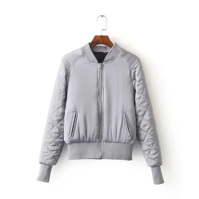 Winter/Spring Coat Spring Winter Women Bomber Jacket Flight Jacket
