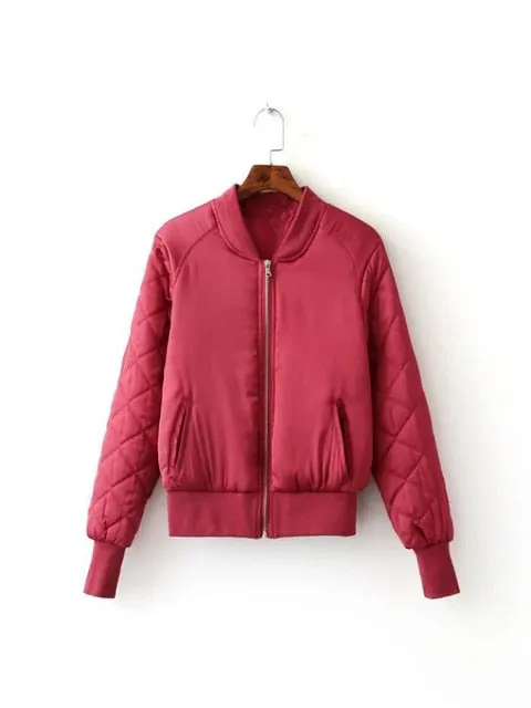 Winter/Spring Coat Spring Winter Women Bomber Jacket Flight Jacket