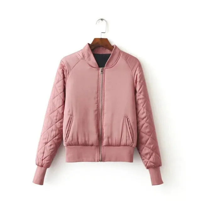 Winter/Spring Coat Spring Winter Women Bomber Jacket Flight Jacket