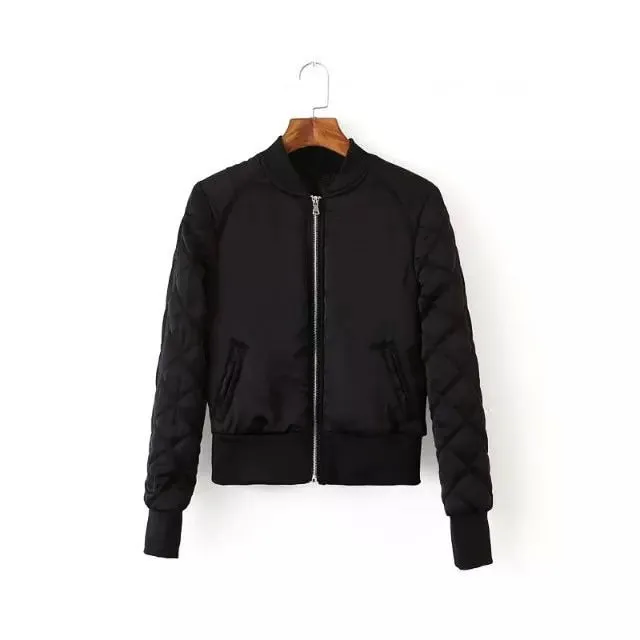 Winter/Spring Coat Spring Winter Women Bomber Jacket Flight Jacket
