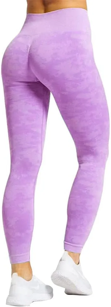 WodoWei Women's Scrunch Butt Lifting Workout Leggings for Women Seamless High Waisted Gym Yoga Pants
